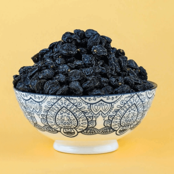 Premium Black Raisins (Kali Kishmish) – Sweet & Natural Dry Fruits