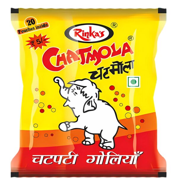 Chatmola Chatpati Goliyaan – Tangy & Spicy Digestive Candy 20 Sachets (280 g)