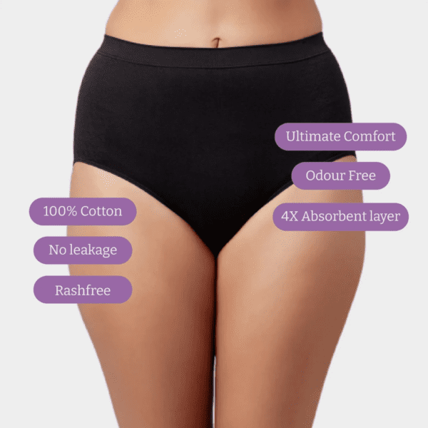 Reusable Sanitary Panties – Leakproof & Comfortable Period Underwear