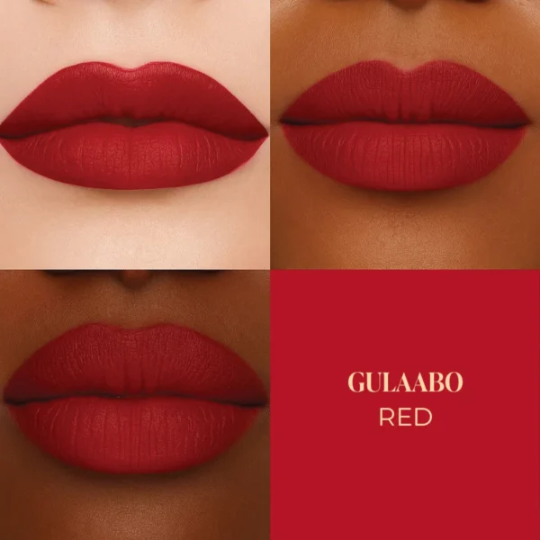 3_ae320f08-6d56-466e-8750-4c0286b92d24.jpg Batua Pocket Lipstick - Gulaabo (Red) Rich Satin Finish With In-built Mirror