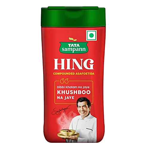 40281501_9-tata-sampann-hing-compounded-asafoetida-strong-flavour-strong-aroma.jpg Tata Sampann Hing Powder,Compounded Asafoetida (Bandhani Hing)
