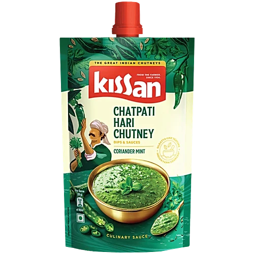 40358377_4-kissan-chatpati-hari-chutney.jpg Kissan Chatpati Hari Chutney (200g Each)