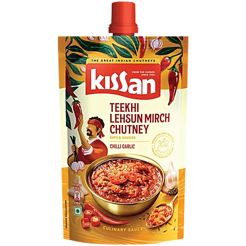 Kissan Teekhi Lehsun Mirch Chutney (200g)