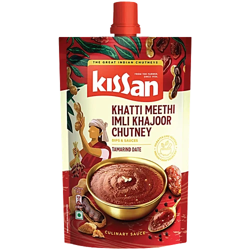 40358381_4-kissan-khatti-meethi-imli-khajoor-chutney.jpg Kissan Khatti Meethi Imli Khajoor Chutney (200g Each)