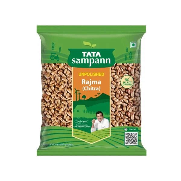 Tata Sampann Unpolished Rajma Chitra / Speckled Kidney Beans