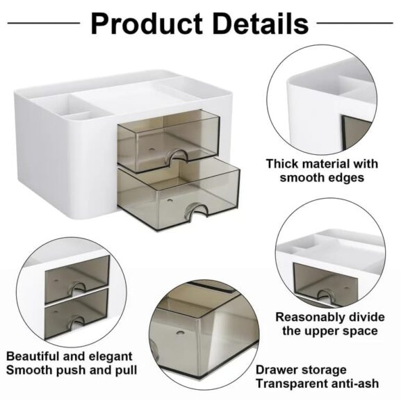 Desk Organizer with 2 Drawers