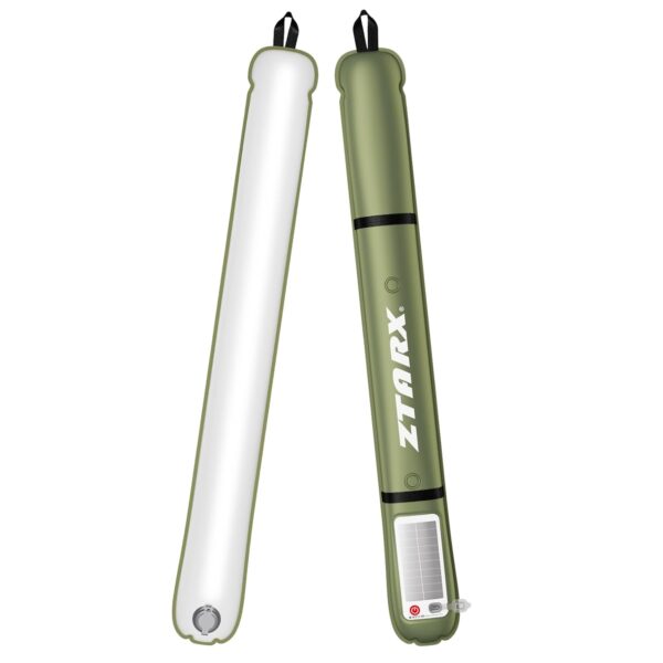 Inflatable Solar Camping Lantern,USB Rechargeable,4 Lighting Modes,IP66 Waterproof