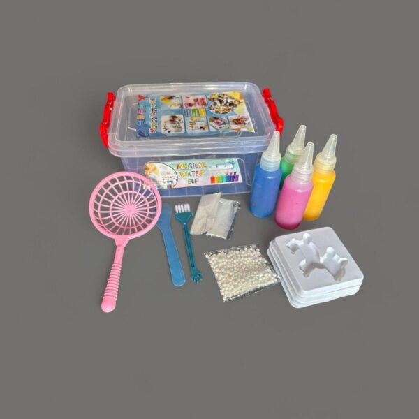 Resin Magic Water ELF Toys, Creative 3D Handmade Magic Gels Toys Homemade DIY Handmade Material Kit