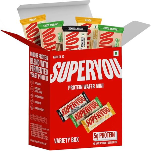 Superyou Mini Protein Wafer Bars Assorted