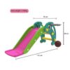61zbdaPWxkL._SL1500_ Solimo Dolphin Slide for Toddlers with Basketball Hoop (Colour: Pink & Green)