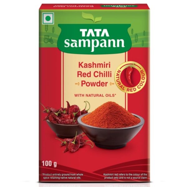 71CJHHfTpYL Tata Sampann Kashmiri Red Chilli Powder with Natural Oils (100g)