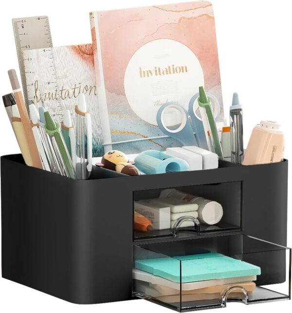 Desk Organizer with 2 Drawers