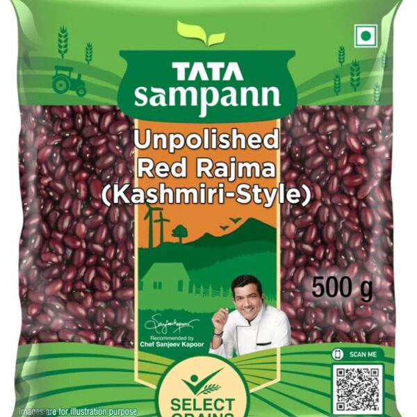 Tata Sampann Unpolished Red Rajma Kashmiri Style