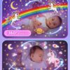 Night Light Rabbit Sky Projector for Kids – 360° Rotating Lamp with 6 Films, 5 Colours, USB Operated