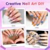 12 Colours Nail Art Pens Set | Quick Dry Waterproof Nail Polish Pens for DIY Nail Painting