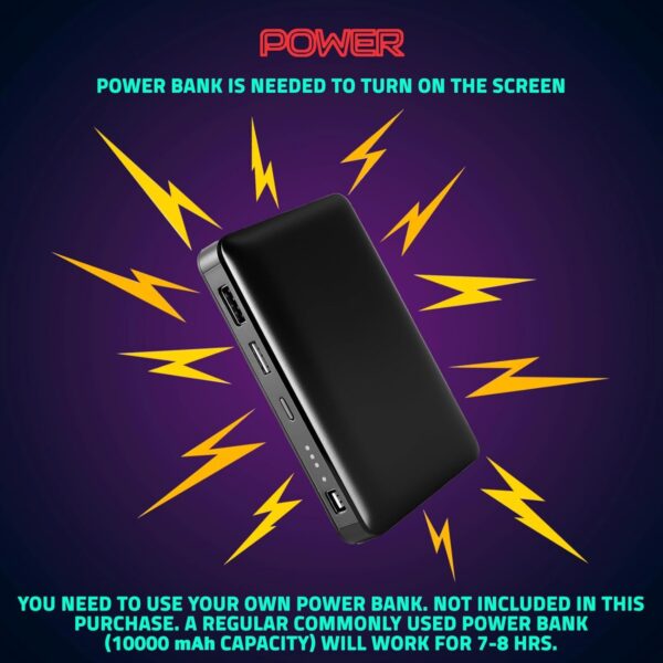 GlowBuddy LED Eyes Backpack 13L | Kids Smart Bag With App Control, Programmable Screen & Water Resistant