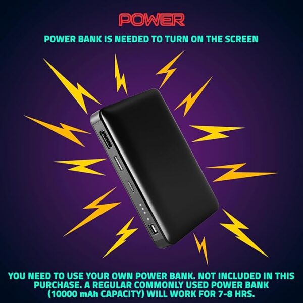 Bold Bling LED Backpack For Kids 8L | Smart Display Bag | With Programmable Screen, App Control & Water Resistant