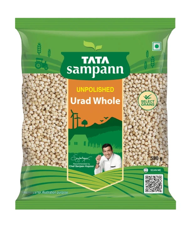 Tata Sampann Unpolished Urad (Sabut) / Split Black Gram