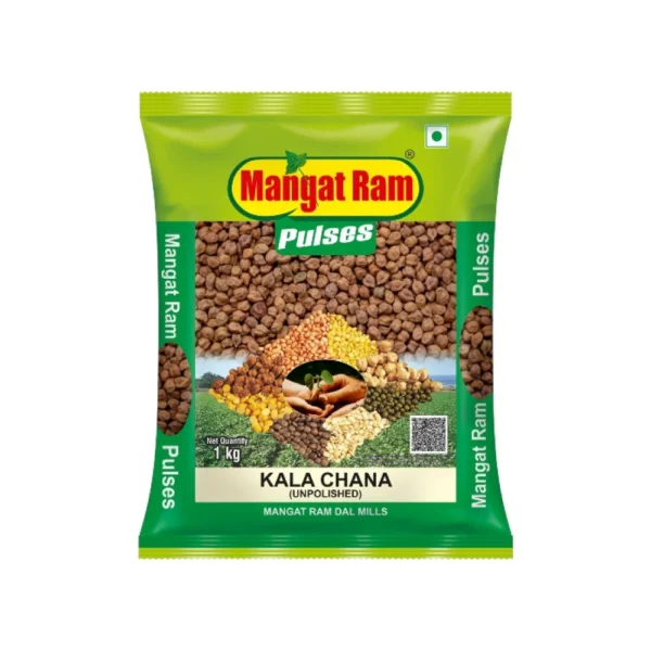 Mangat Ram Unpolished Kala Chan / Black Chickpeas