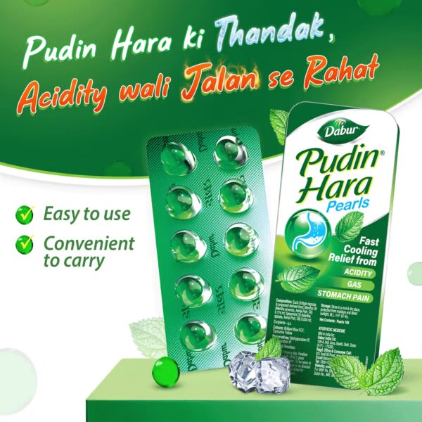 Mint Pearls | Pudin Hara Pearls | Digestive Tablets (Direct Fiber)