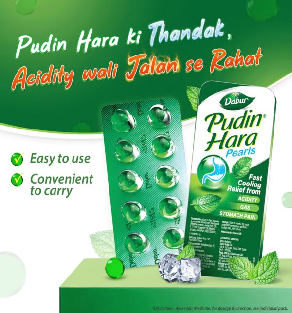 Mint Pearls | Pudin Hara Pearls | Digestive Tablets (Direct Fiber)
