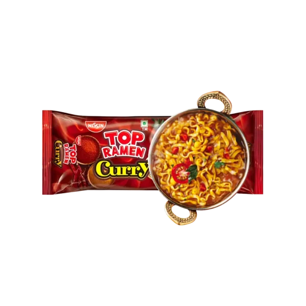 Top Ramen Curry Veg Noodles