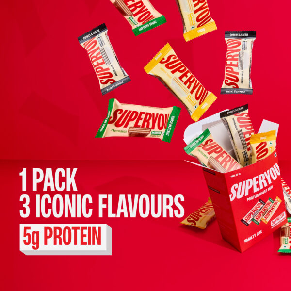 Superyou Mini Protein Wafer Bars Assorted