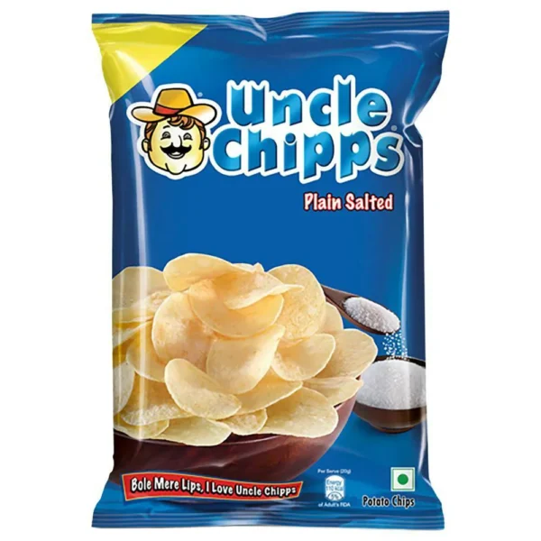 Uncle Chipps Plain Salted Potato Chips