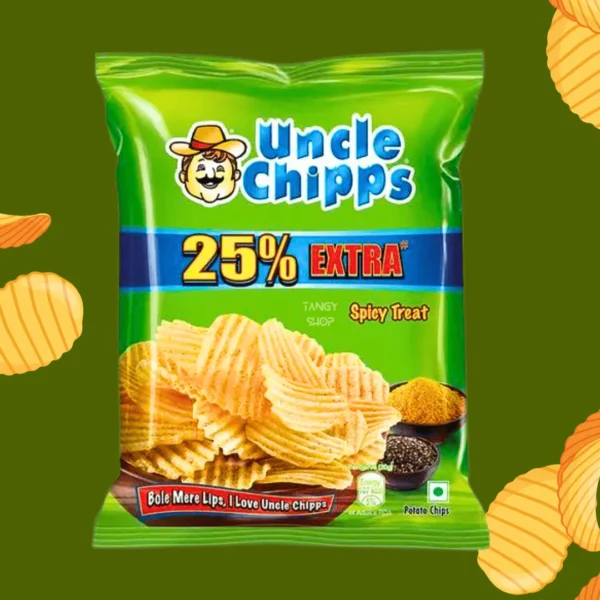 Uncle Chipps Spicy Treat Flavour Potato Chips