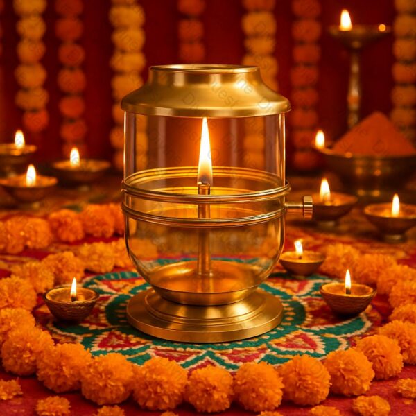 61Yd9+q4ACL._SL1024_ 100 % Pure Brass Akhand Diya