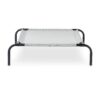 61hnXreISdL._SL1500_ Large Elevated Cooling Pet Dog Cot Fabric Bed (51 x 31 x 8 Inches) Grey