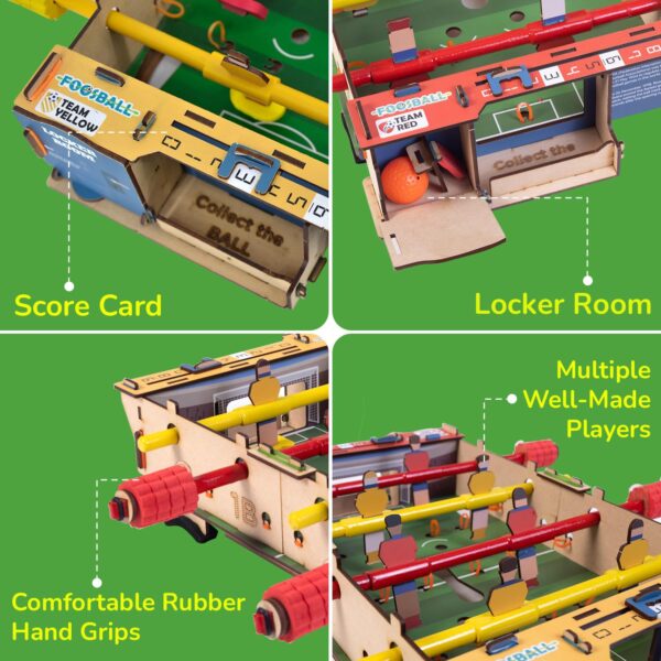 DIY Foosball Table for Kids / Indoor Scoccer Game