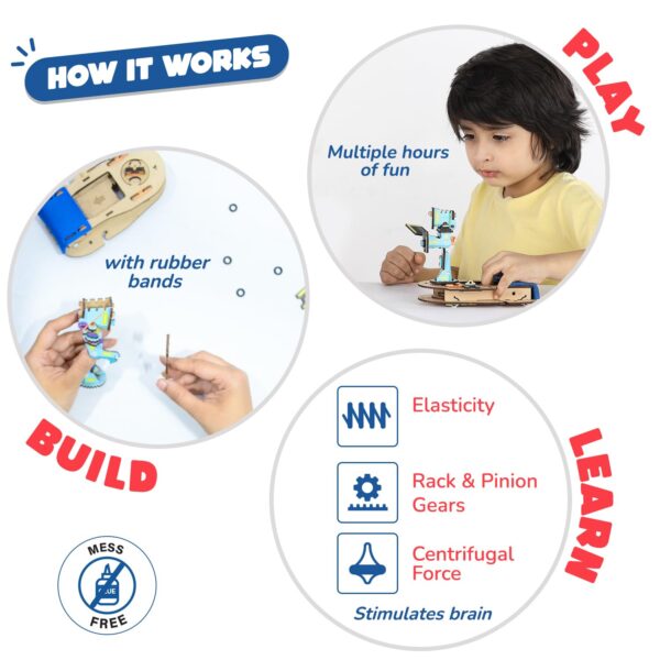 71nAEHzAKpL._SL1500_ Smartivity 2in1 Fighting Robots Toy / Build and Fight - 2 Action Characters