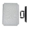 A16r0xb7jjS._SL1500_ Large Elevated Cooling Pet Dog Cot Fabric Bed (51 x 31 x 8 Inches) Grey