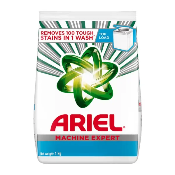 Ariel-Matic-Top-Load-Detergent-Powder-For-Washing-Machines.jpeg Ariel Matic Top Load Detergent Powder | For Washing Machines (1kg)