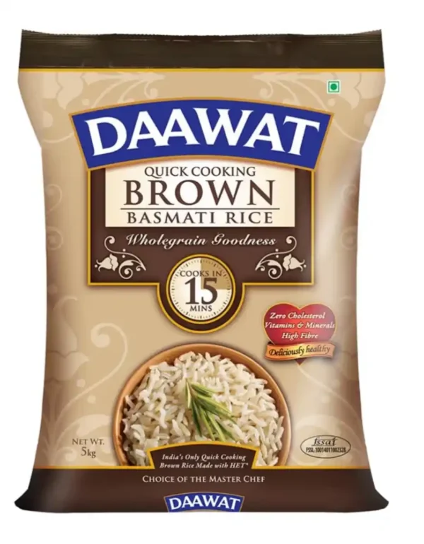 Daawat-Brown-Basmati-Rice.jpeg Daawat Brown Basmati Rice (5kg)