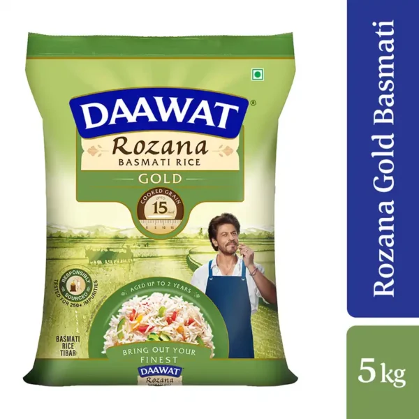 Daawat-Rozana-Basmati-Rice-Gold-Medium-Grain.jpeg Daawat Rozana Basmati Rice Gold | Medium Grain (5kg)