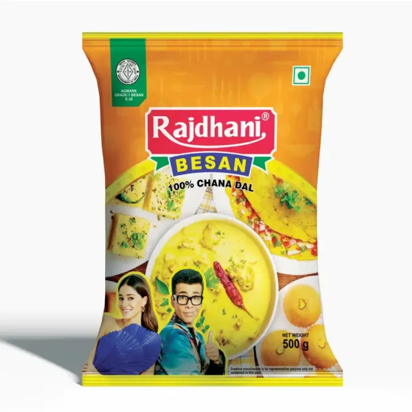 Rajdhani-Besan.jpeg Rajdhani Besan / Gram Flour(500g)