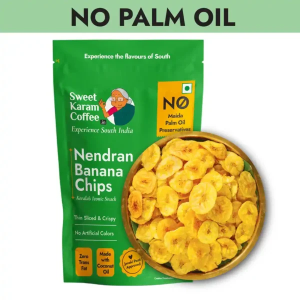 Sweet-Karam-Coffee-Kerala-Nendran-Banana-Chips-Pure-Coconut-Oil-No-Preservatives.jpeg Sweet Karam Coffee Kerala Nendran Banana Chips | Pure Coconut Oil, No Preservatives (65g)