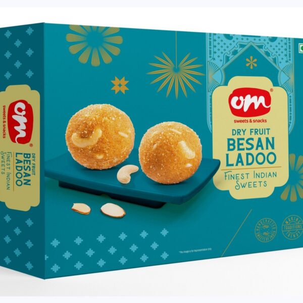 product-jpeg Dry Fruit Besan Laddu by Om Sweets (400g)