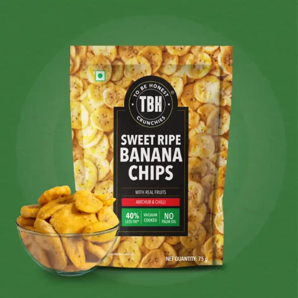 To Be Honest Sweet Ripe Banana With Amchur & Chilli (75g)