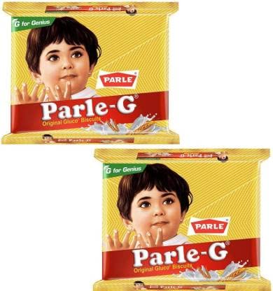 PARLE G Glucose Biscuit, 800g, Set of 2 Plain (1600 g, Pack of 2)