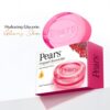 Pears Original Glycerin Soap Bar - Revitalized Glow | With 98% Pure Glycerin & Pomegranate | With Plant Based Cleanser for Skin & Body | Paraben-free | 125gms x 4