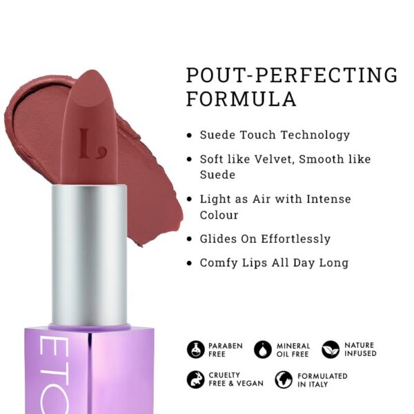 Version 1.0.0 LOVETC Satin & Matte Lipstick Combo Set, Show Stopper & Gossip Glow 4.2g