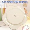 51ct3TJGQLL._SX679_ (1) AccuPrints Sumiko 360 Degree Rotating Pen Holder Desk School Study Stationery Gift for Students Organiser with Pen and Pencil Holders Pen and Pencil Stationary Storage Plastic Storage Box (WHITE)