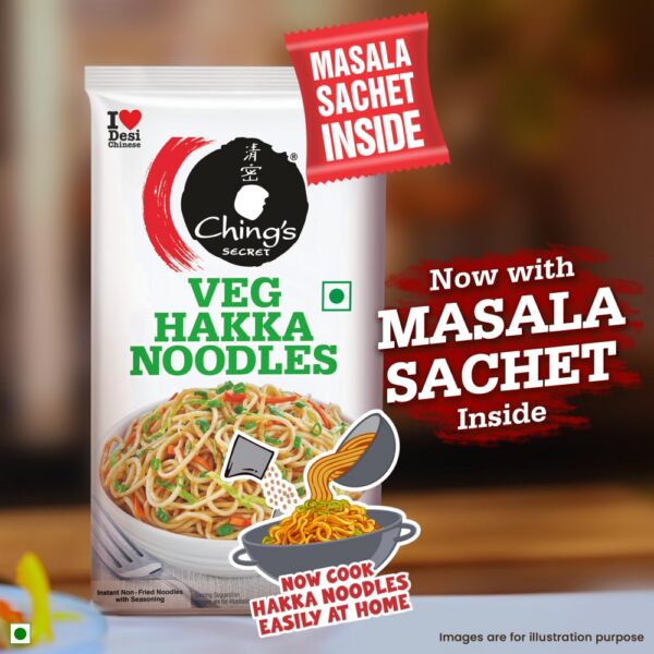 611UvWiUgzL._SL1000_ Ching's Just Soak Veg Hakka Noodles 140gm (Pack of 5)