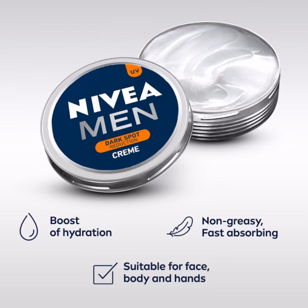 NIVEA MEN Dark Spot Reduction Creme for Face , 75ml