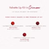 61CdvXXCAiL._SL1500_ HYUE Velvette Kiss Gift Set - In Crimson | 12.6 gm | Feather Light & Powder Matte Finish | Long-Wear Intense Color | With Jojoba, Almond & Gooseberry Extracts | Smudge-Proof & Travel-Friendly