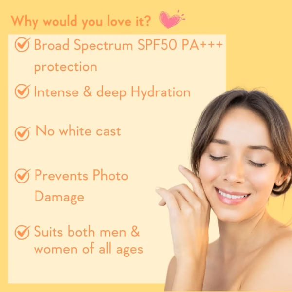 WishCare Sunscreen Body Lotion with SPF 50 PA++++ In- Vivo Tested | Body Sunscreen SPF50 With Broad Spectrum UVA & UVB Protection, No White Cast | With Carrot Seed & Raspberry | For All Skin Types | For Women & Men | 200ml