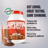 61IcjF7iklL._SL1080_ Superyou Pro Fermented Yeast Protein Isolate Chocolate 1kg | 24g Protein/Serve | Vegan, No Bloat, Heat-Stable | Easy to Digest | Gut Friendly | PDCAAS of 1